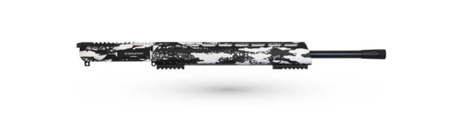 Brenton USA Upper Receiver Ranger Carbon Hunter 6.5mm Grendel 22 in Barrel 5/8x24 Thread 1-8 Twist Nitride Snow MarbleKote - Brenton Usa