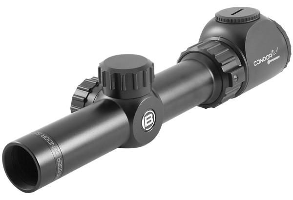 Bresser Condor 1-4x24 Rifle Scope Illuminated Reticle Black - Bresser