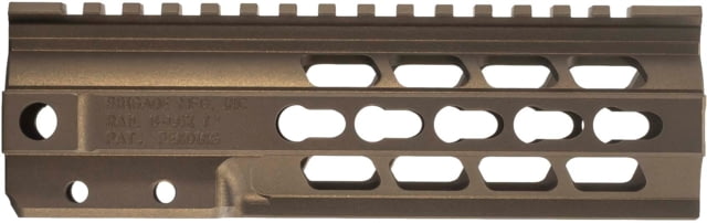 Brigade Manufacturing AR Handguard Rail Midnight Bronze 7 in - Brigade Manufacturing