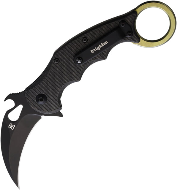 Brighten Blades Brighten s Moonstruck Karambit Framelock 2.50 in Folding Knife