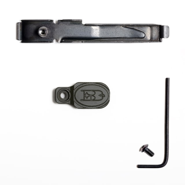 Briley EZ Bolt Release Lever for Benelli/Franchi w/ Anodized Paddle/Latch for SBE I SBE II Black - Briley