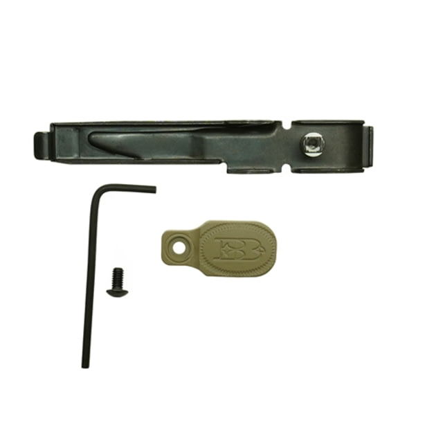 Briley EZ Bolt Release Lever for Benelli/Franchi w/ Cerakote Latch/Paddle for SBE I SBE II Flat Dark Earth - Briley