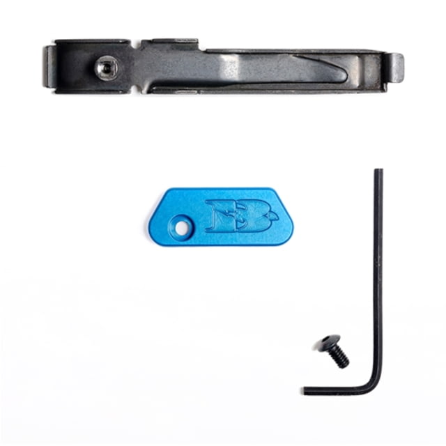 Briley EZ Bolt Release Lever for Benelli/Franchi w/ Tactical Paddle/Latch for SBE I SBE II Tactical Blue - Briley