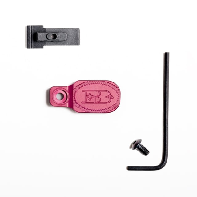 Briley EZ Bolt Release Lever Kit for Benelli Ethos/SBEIII 28 Gauge Anodized Pink - Briley