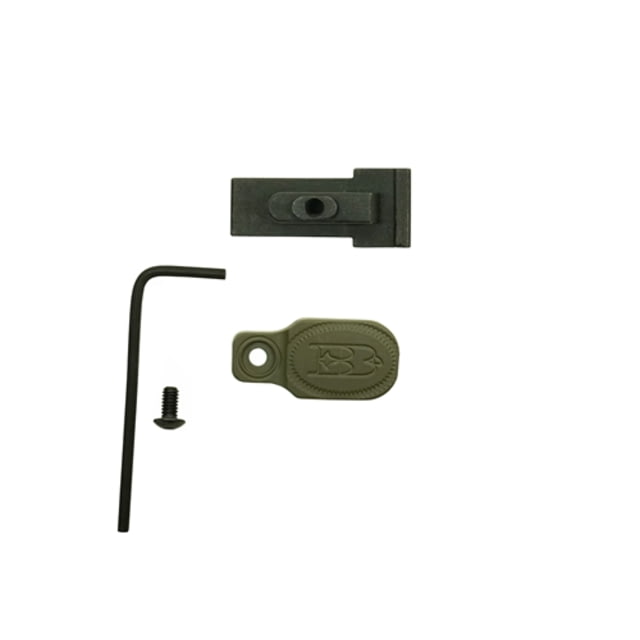 Briley EZ Bolt Release Lever Kit for Benelli Ethos/SBEIII Cerakote 12/20 Gauge OD Green - Briley