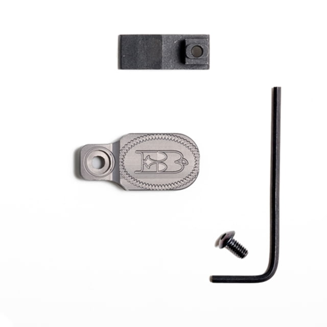 Briley EZ Bolt Release Lever Kit for Beretta - Anodized  Gauge Gun Metal Grey - Briley