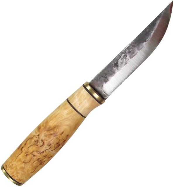 Brisa Polar Knife 95 Fixed Blade Knife 3.75in 80CrV2 carbon steel blade Fixed Blade Knife 8.25in Overall 3.75in 80Crv2 Carbon Steel Blade Curly Birch - Brisa