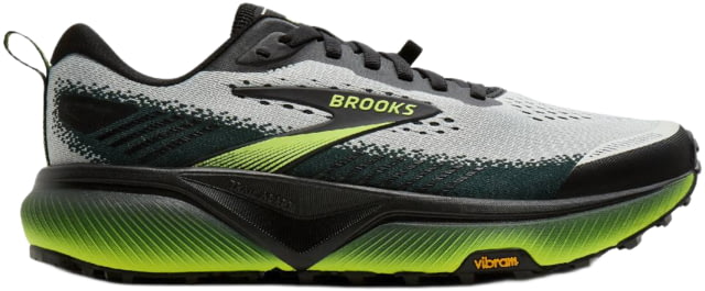 Brooks Brooks Cascadia 20 Trail Running Shoe - Men's Grey/Black/Nightlife 9.0 - $159.95 at Optics Planet