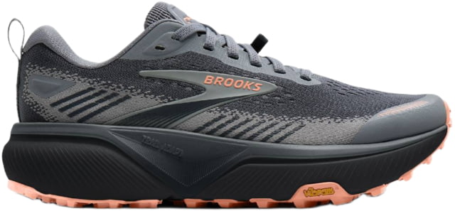 Brooks Brooks Cascadia 20 Trail Running Shoe - Women's Grey/Grey/Peach 9.5 - $159.95 at Optics Planet