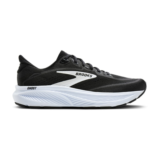 Brooks Brooks Ghost 18 Running Shoes - Men's Black/Grey/White 10.5 - $149.95 at Optics Planet