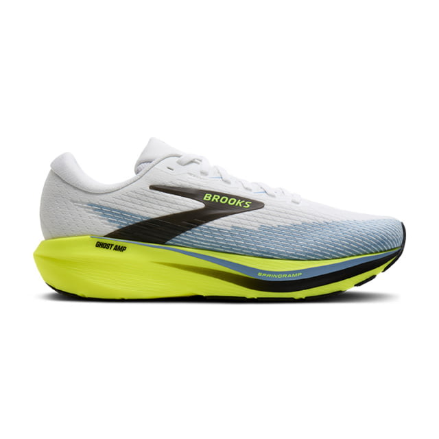 Brooks Brooks Ghost Amp Running Shoes - Men's White/Blue/Nightlife 10.5 - $149.95 at Optics Planet