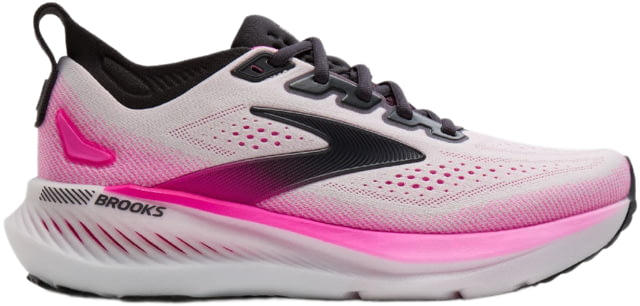 Brooks Glycerin GTS 23 - Women's White/Phantom/Cyber Pink 8