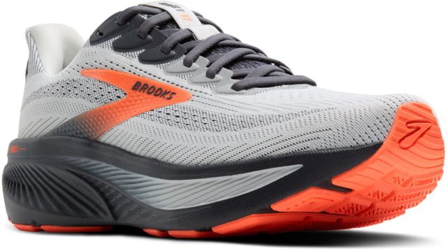 Brooks Brooks Ghost 17 Rosd Running Shoes - Men's Oyster Mushroom/Orange/Ebony 8 1D - $109.95 at Optics Planet