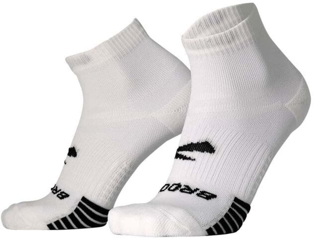 Brooks Ghost Lite Quarter 2-Pack Sock White XL