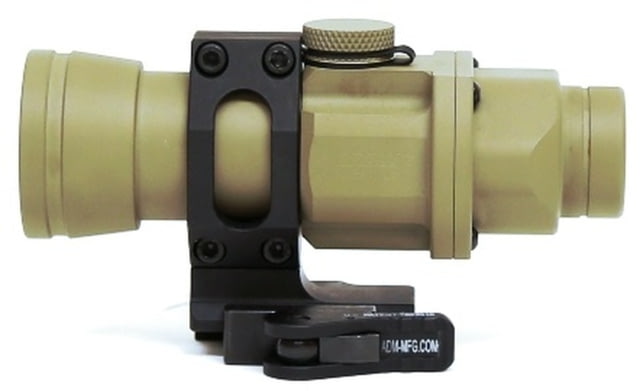 BROWE 4x32 Sport Optic Rifle Scope 5.56mm Crosshair Green Flat Dark Earth One Size - Browe