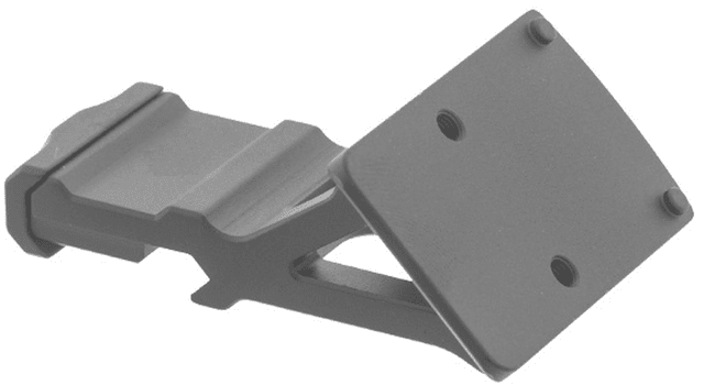 BROWE Mini Red Dot 45 Degree Offset Mount RMR Footprint Black One Size - Browe
