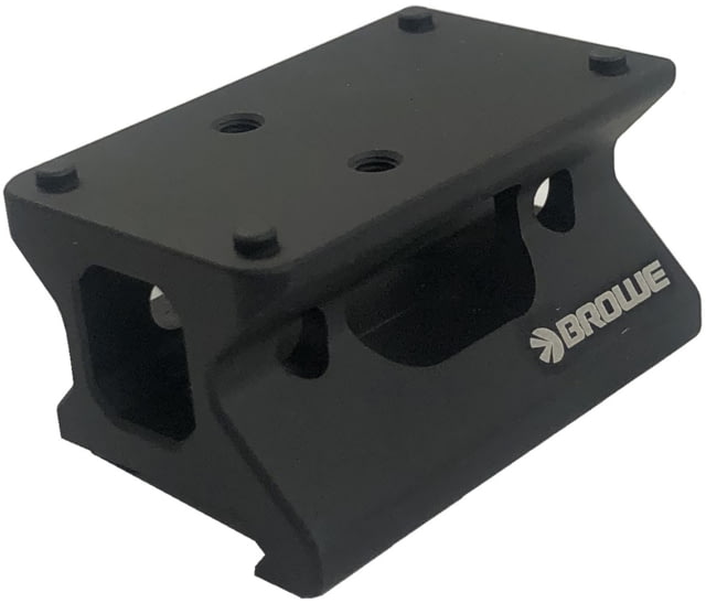 BROWE Mini Red Dot 1/3 Co-Witness Mount DOCTER Footprint Black One Size - Browe