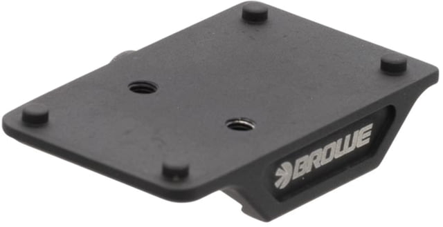 BROWE Ultra Low Picatinny Mount for Mini Red Dot Sights w/DOCTER Footprint Black One Size - Browe