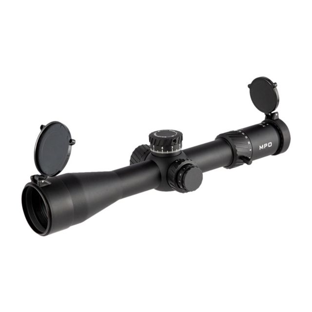 Brownells Match Precision Optic MPO Rifle Scope 3-18x50mm 34mm Tube First Focal Plane N-OMR Reticle Black 3-18x50mm - Brownells