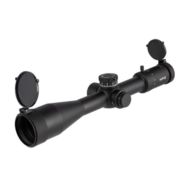 Brownells Match Precision Optic MPO Rifle Scope 5-25x56mm 34mm Tube First Focal Plane N-OMR Reticle Black 5-25x56mm - Brownells