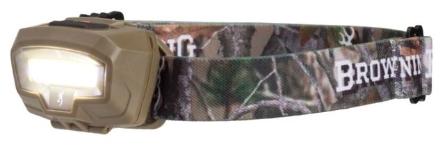 Browning Night Gig Headlamp 26-485 Lumens Flat Dark Earth/Camo