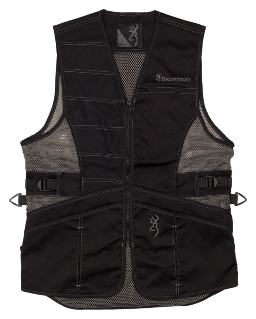 Browning Ace Shooting Vest - Women's Black/Black M - Browning