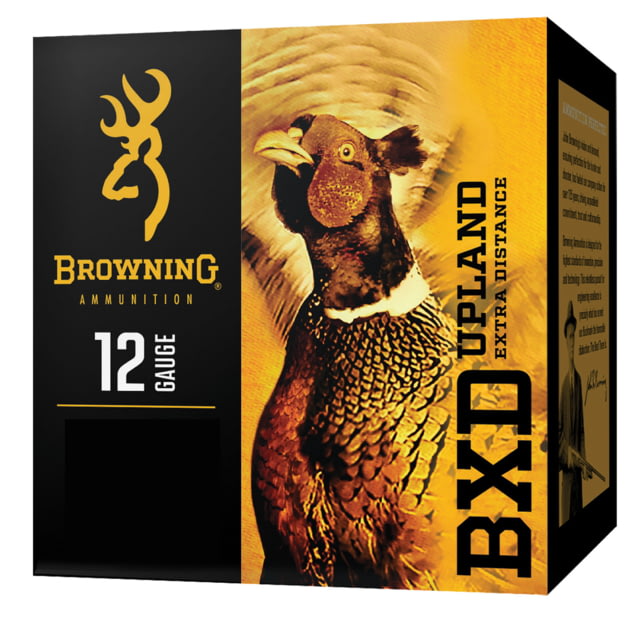 wning BXD Upland 12 Gauge 2.75 In 1 3/8 Oz #5 Centerfire Shotgun Shot 25 Rounds Ammo
