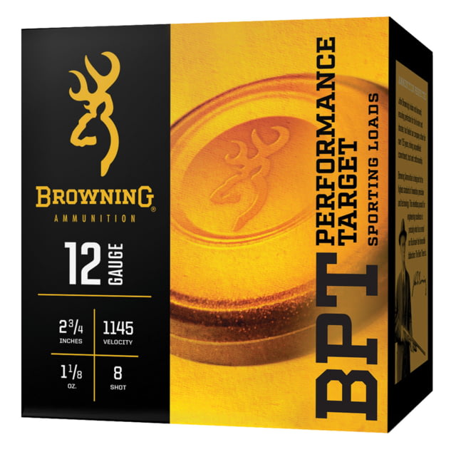 wning BPT Performance Shotshell Loads 16 Gauge 2.75 In 1 Oz #8 Centerfire Shotgun Shot 25 Rounds Ammo