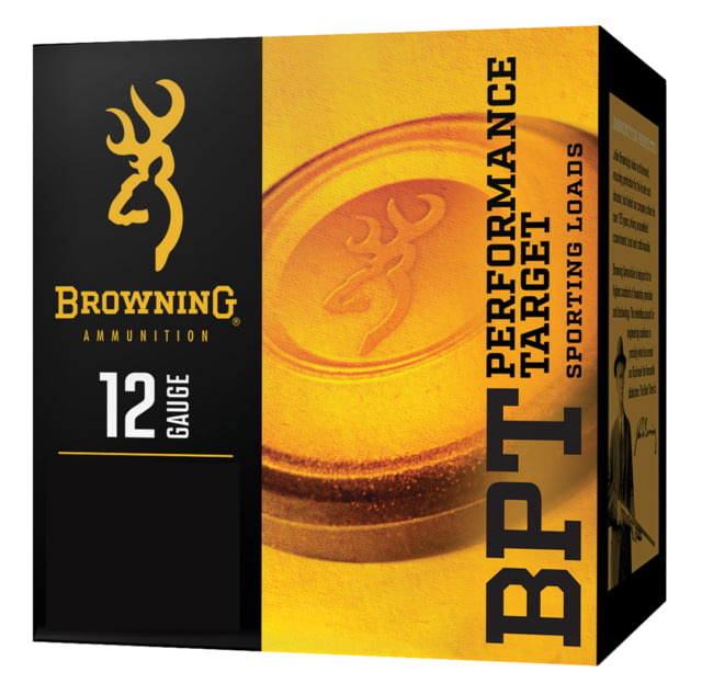 wning BPT Performance Shotshell Loads 12 Gauge 2.75 In 1 1/8 Oz #7.5 Centerfire Shotgun Shot 25 Rounds Ammo