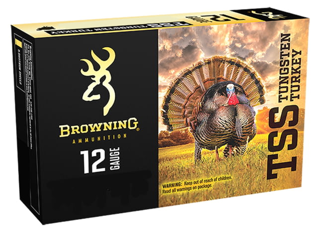 Browning TSS 12 Gauge 1 3/4 Oz 3 In Size 7 Centerfire Shotgun Ammo 5 Rounds wning TSS 12 Gauge 1 3/4 Oz 3 In Size 7 Centerfire Shotgun 5 Rounds Ammo