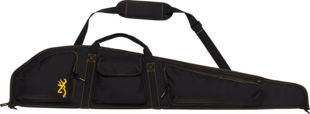 Browning BG Buck Mark Logo Rifle Gun Case w/Sling 48in Black/Gold