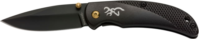 Browning Bg Knife Prism Iii Folding Hunter 2.38 Blade Black Alum