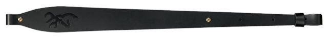 Browning Big Buckmark Series Leather Gun Sling, Black 122499 by USA Browning Gun Slings