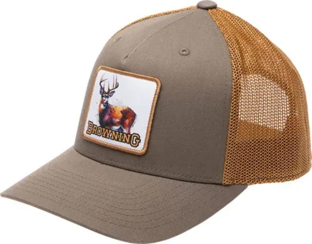 Browning Browning Chase Deer Snapback Cap Major Brown One Size - $28.99 at Optics Planet