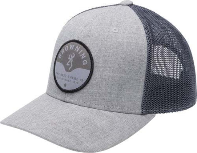 Browning Cooley Snapback Cap Heather Gray One Size