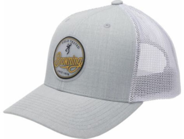 Browning Objective Snapback Cap Heather Gray One Size