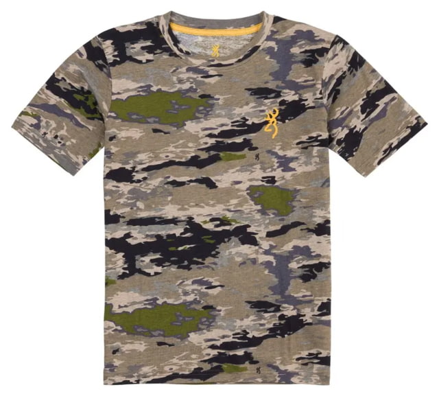 Browning Browning Wasatch Shirt - Boy's Short Sleeve Ovix Large - $5.14 at Optics Planet