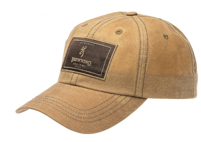 Browning Browning Men's Cap Antiquity Wax Rec Patch Tan Wax - $24.99 at Optics Planet