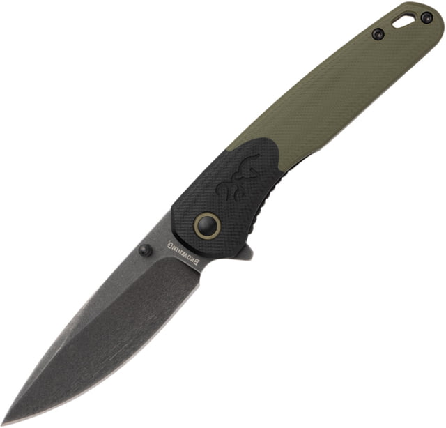 Browning Cedar Linerlock Black/Green BR0556B - Browning