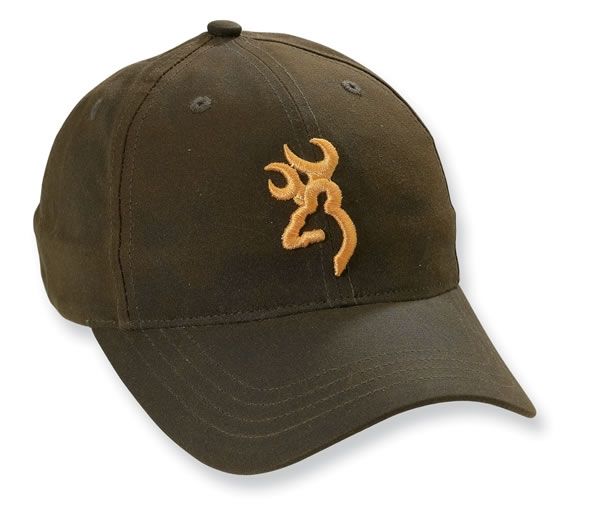 Browning Dura-Wax Cap Brown w/ Buckmark