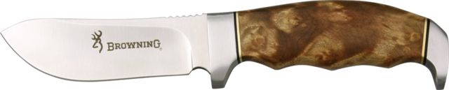 Browning Fixed Blade with Burlwood Handle 8 1/4 in. - Browning
