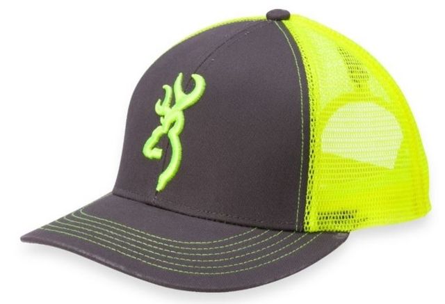 Browning Flashback CapCharcoal/Neon Green