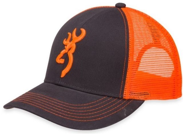 Browning Flashback CapCharcoal/Neon Orange