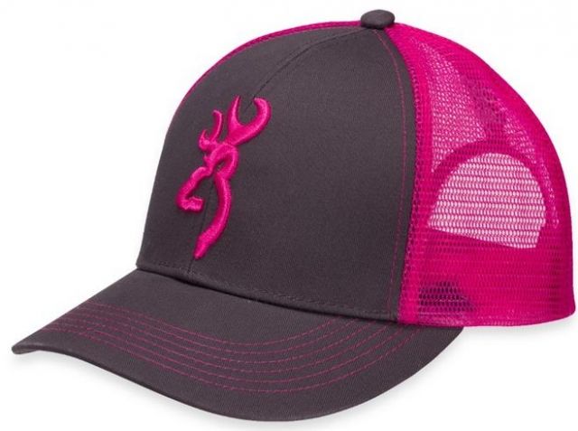 Browning Flashback CapCharcoal/Neon Pink