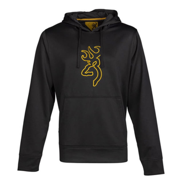 Browning Long Sleeve Tech Hoodie - Men's Black 2XL