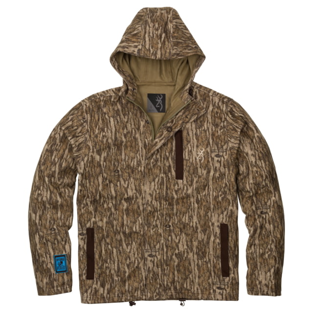 Browning Browning Hydro-Fleece Jacket - Mens Mossy Oak Bottomland Medium - $96.49 at Optics Planet