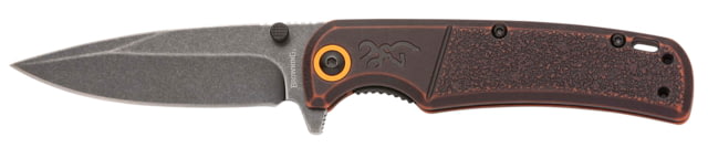 Browning Knife Bm Slim Wash Org/Blk - Browning