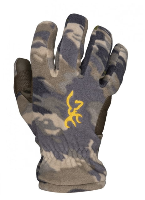 Browning Muted Fleece Gloves Ovix Camo Large - Browning