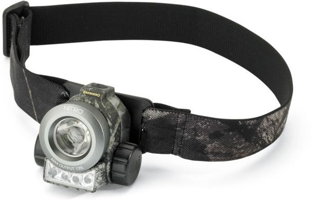 Browning Nitro 4 LED Headlamp Light - Mossy Oak Breakup