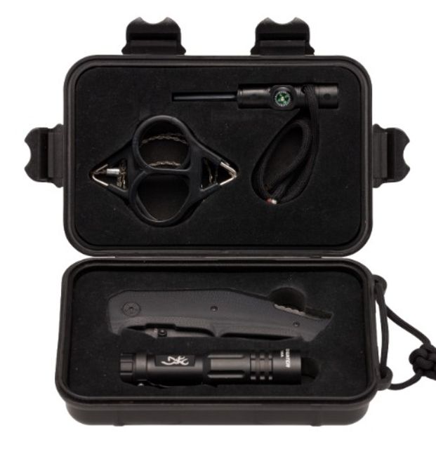 Browning Outdoorsman Survival Combo, Black, 3220288 by USA Browning Hunting Hand Tools